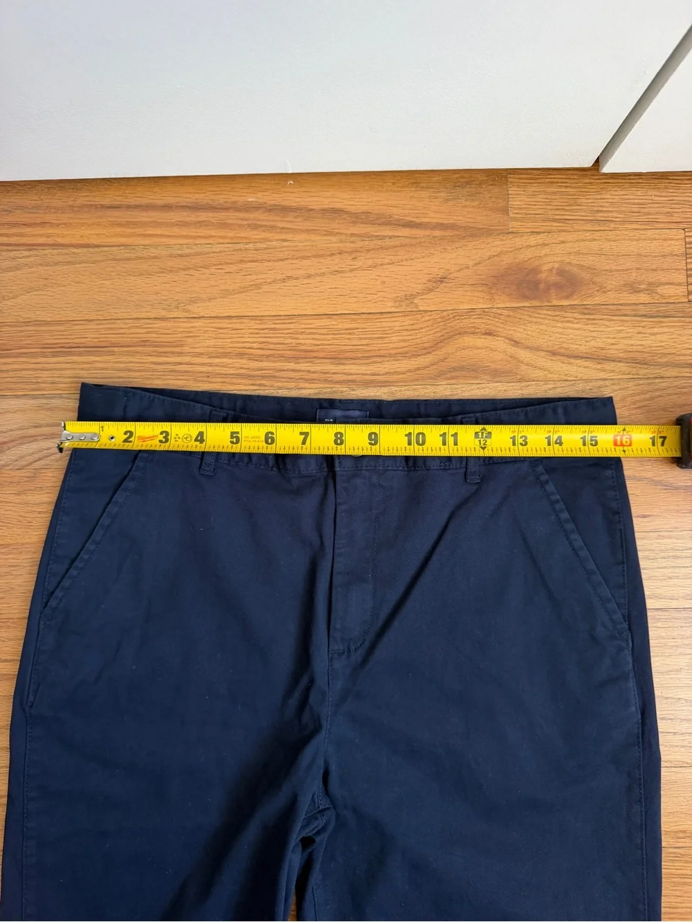 NWOT Children's Place Boys Uniform Stretch Chino Shorts 2-Pack Navy size 14
